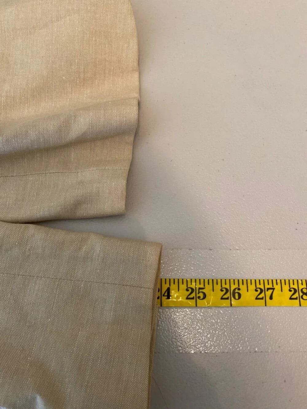 The Limited Beige Linen-Blend Blazer & Wide-Leg Pants Suit Set Small - Picture 12 of 16